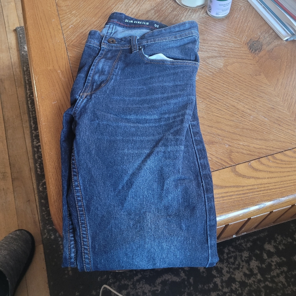 MBX Dark Blue Denim Jeans for Men